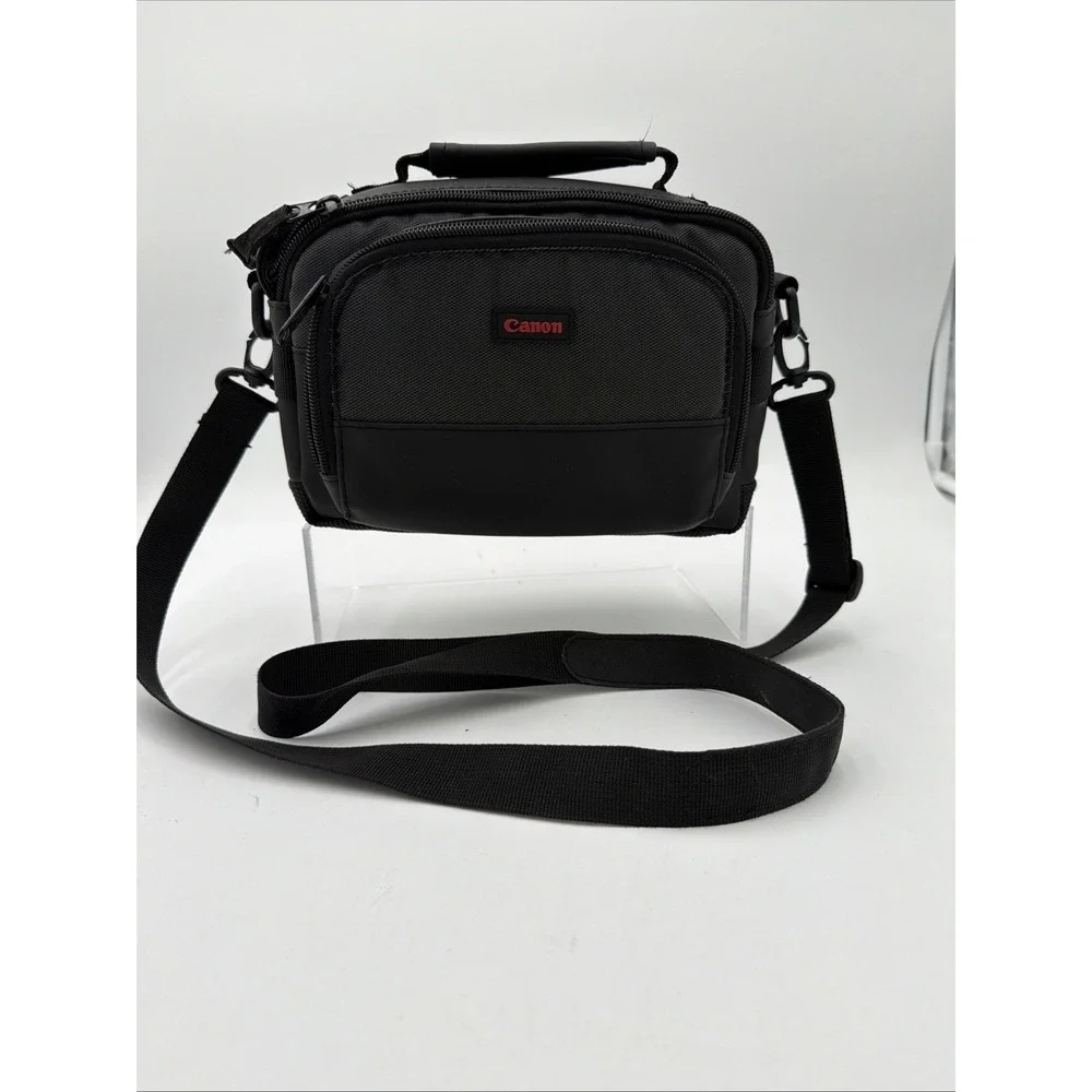 Canon Camera Bag‎ Gadget Shoulder Strap Carry Case Black Photography Equipment